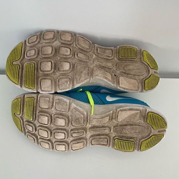 Nike Womens Flex Experience RN Running Shoes Size 7.5 Athletic Blue Sneakers - Picture 6 of 9